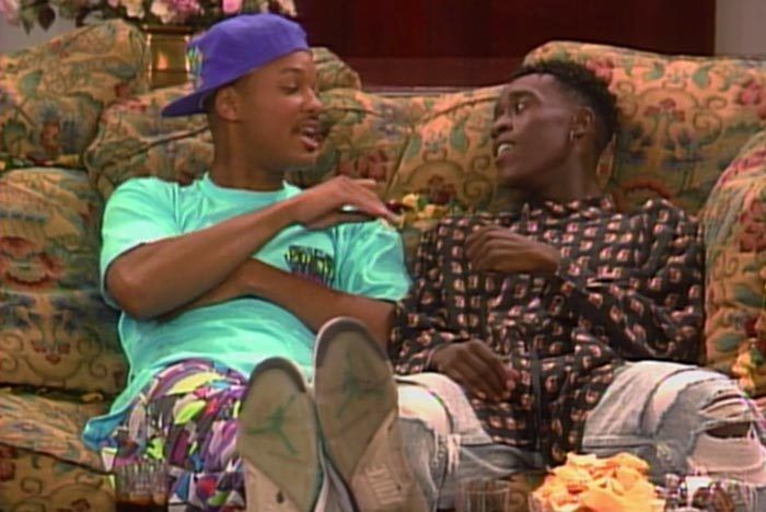 Fresh prince best sale wearing jordans