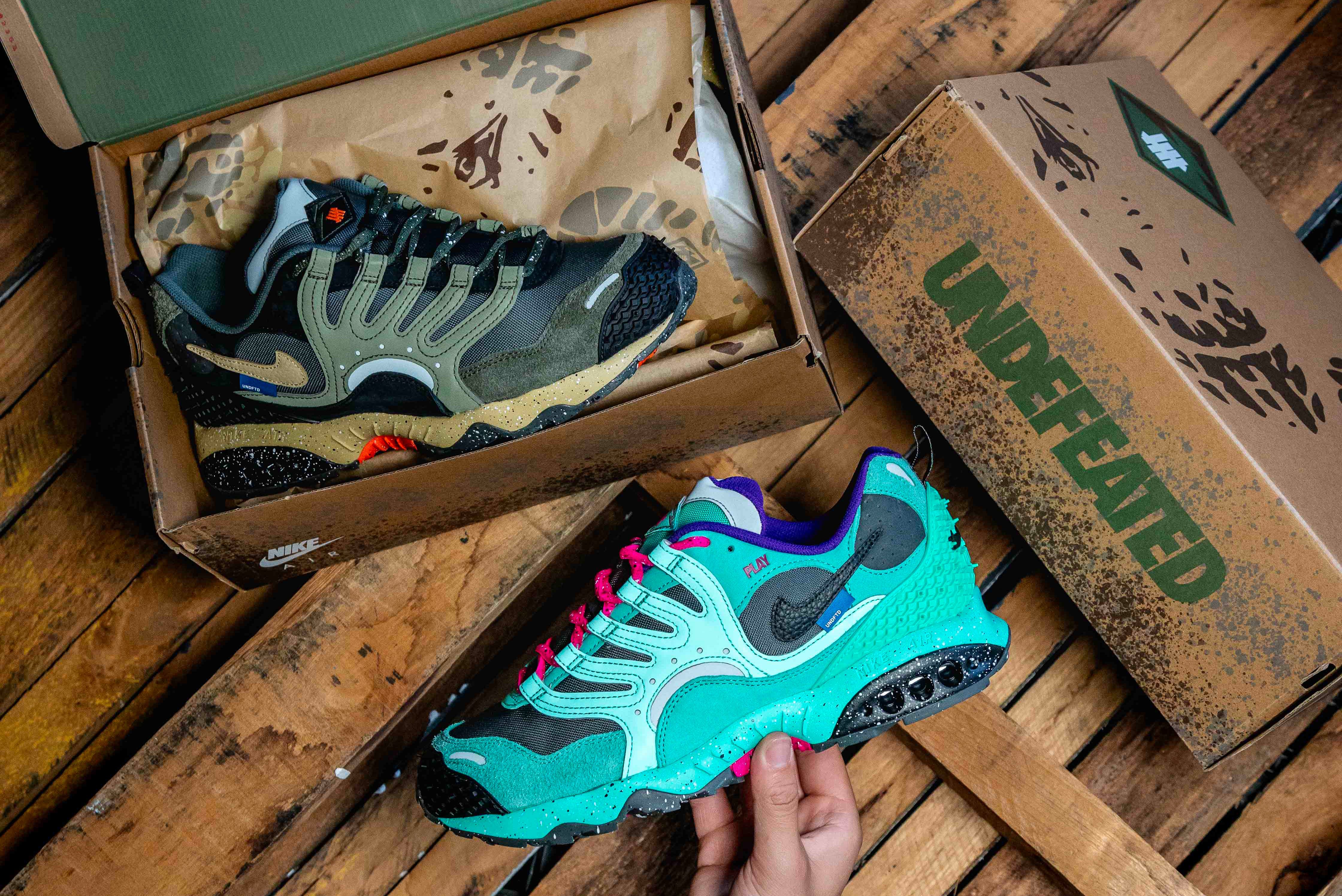 The Undefeated x Nike Air Terra Humara 'Light Menta' is Hitting SNKRS -  Releases