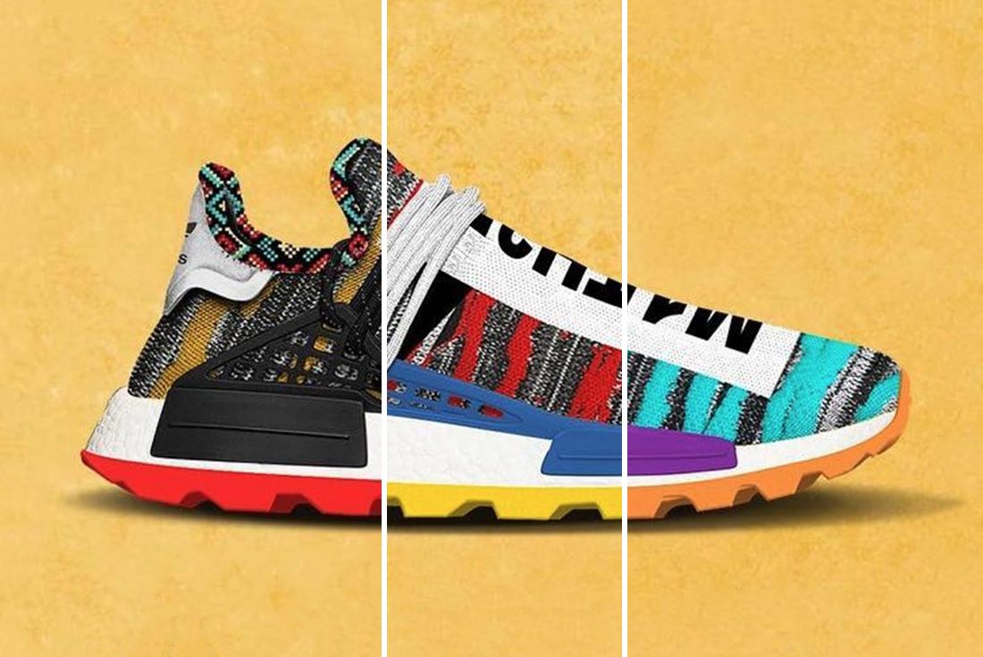 Check Out Pharrell's 'Afro' Hu NMD Lineup - Sneaker
