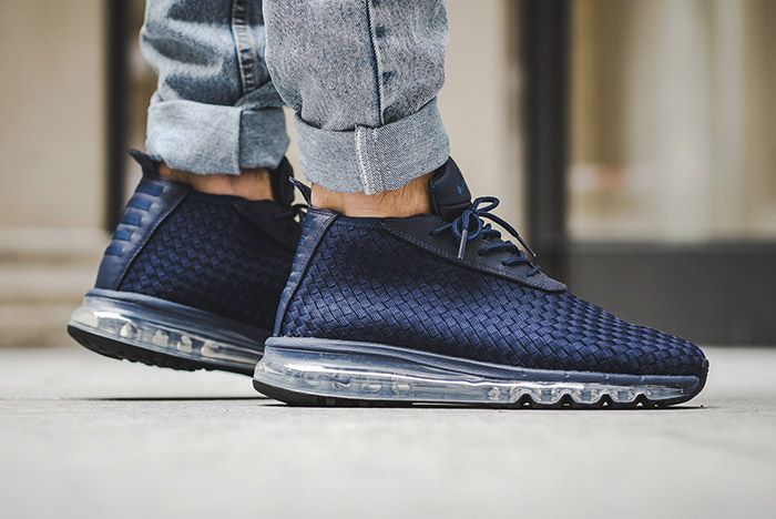 Nike Air Max Woven Boot Midnight Navy Blue 3
