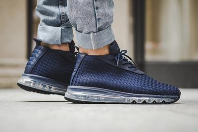 Nike Air Max Woven Boot Midnight Navy Blue 3