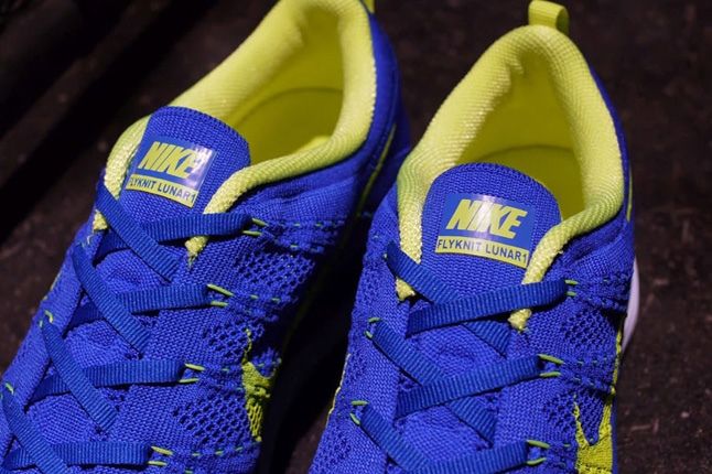 nike flyknit lunar 1 blue