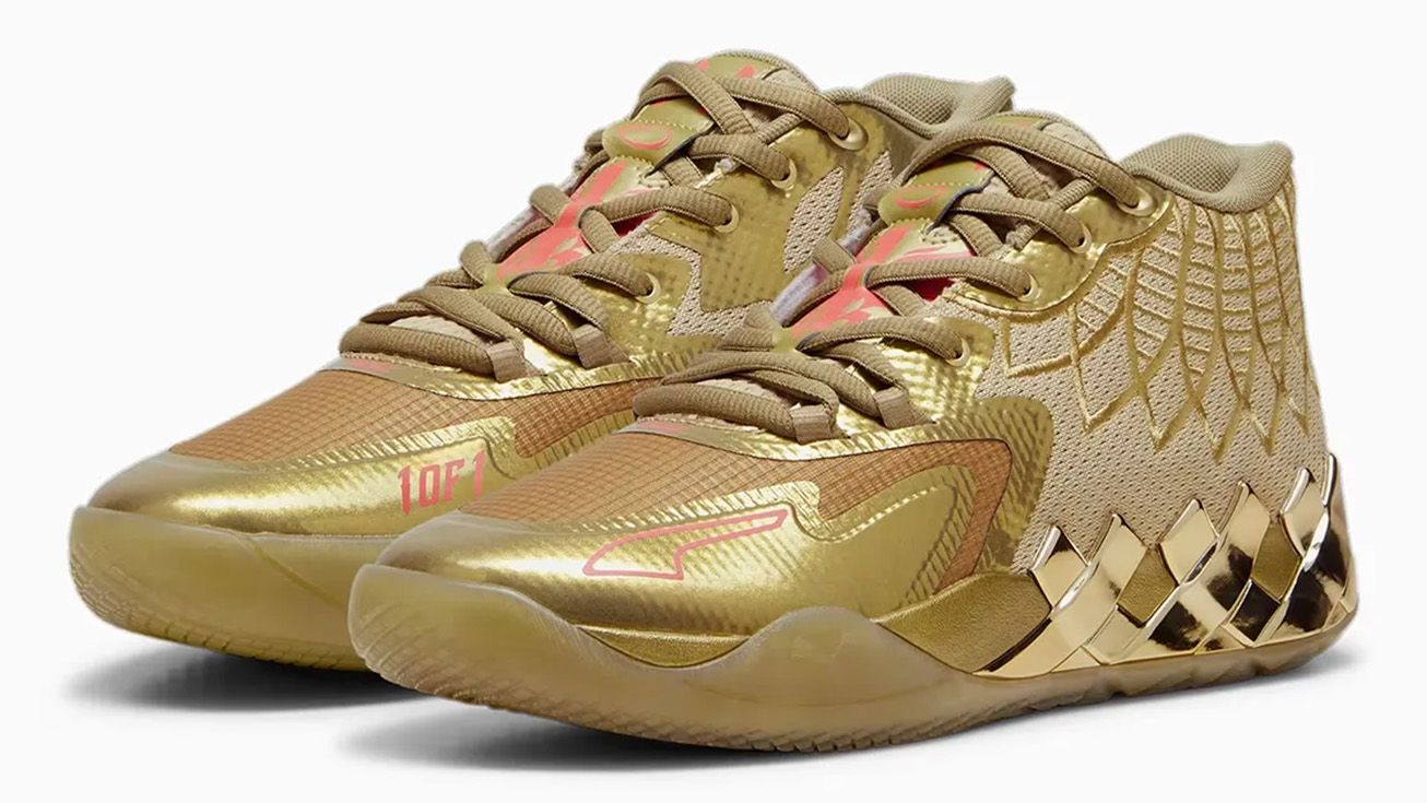 ★PUMA x LAMELO BALL MB.01 Golden Child★男女共用★ Puma LaMelo Ball MB.01 Golden Child (PS) Little Kids