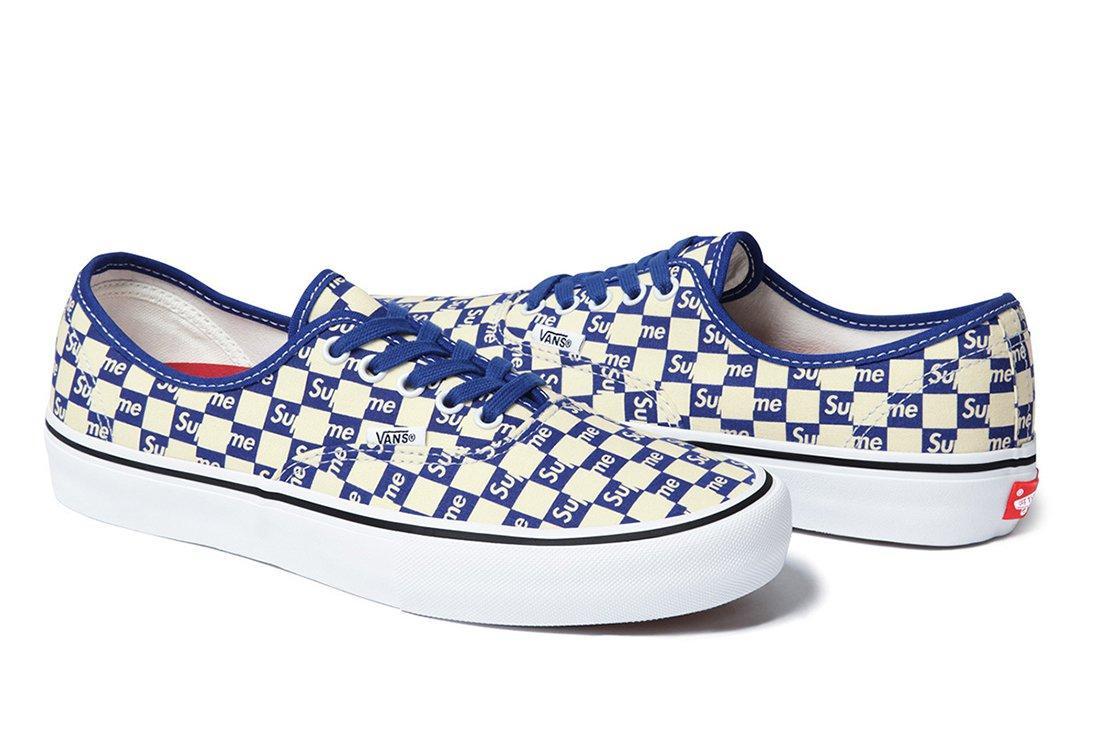Supreme X Vans Checker Logo Pack - Releases