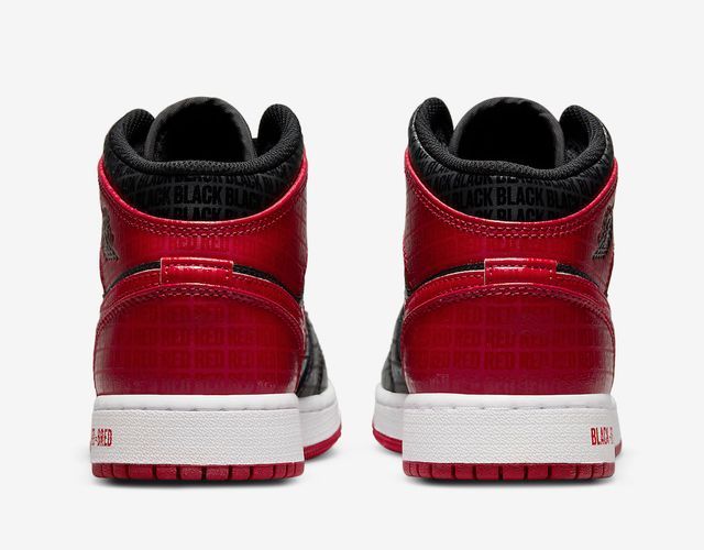 Official Images: Air Jordan 1 Mid ‘Bred’ - Sneaker Freaker