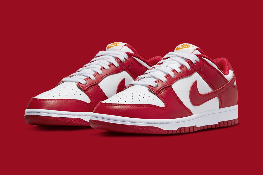 NIKE DUNK LOW RETRO GYM RED ジムレッド - 靴