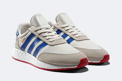 Adidas Iniki Runner Boost White Red Blue 2