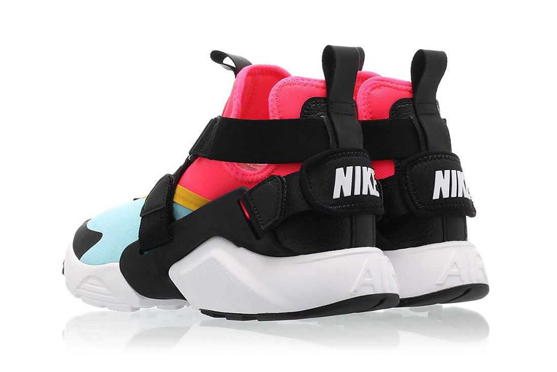 ​ Nike Air Huarache City Bleached Aqua Racer Pink​ Sneaker Freaker 4