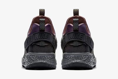 Nike Air Huarache Utility Black Purple Brown 1