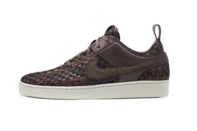 Nike Nsw Courtside Woven Track Brown Side 1