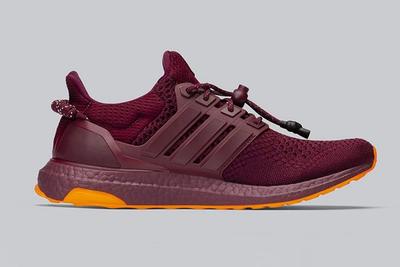 Beyonce Ivy Park Adidas Ultraboost Burgundy Lateral Side Shot