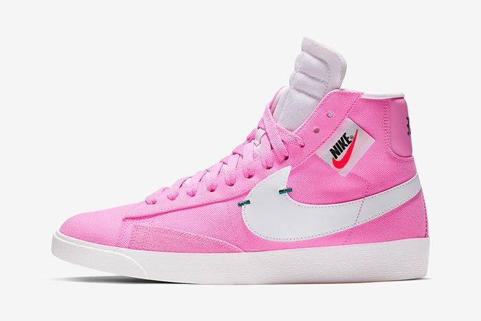 Nike Blazer Rebel Mid Psychic Pink Lateral
