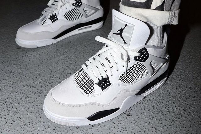 On-Foot With the Air Jordan 4 ‘Military Black’ - Sneaker Freaker
