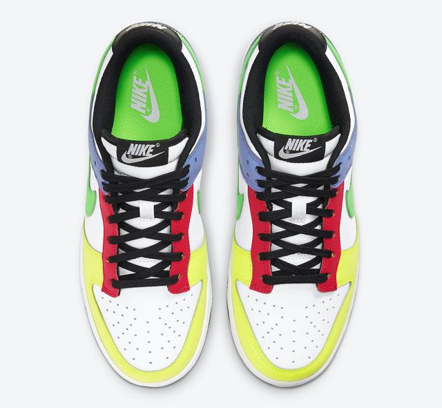 nike dunk low wmns green strike