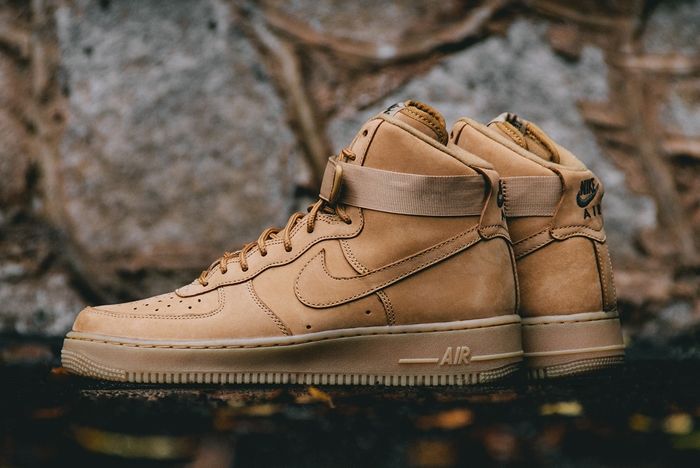 Nike Air deals Force 1 High Wheat 2016