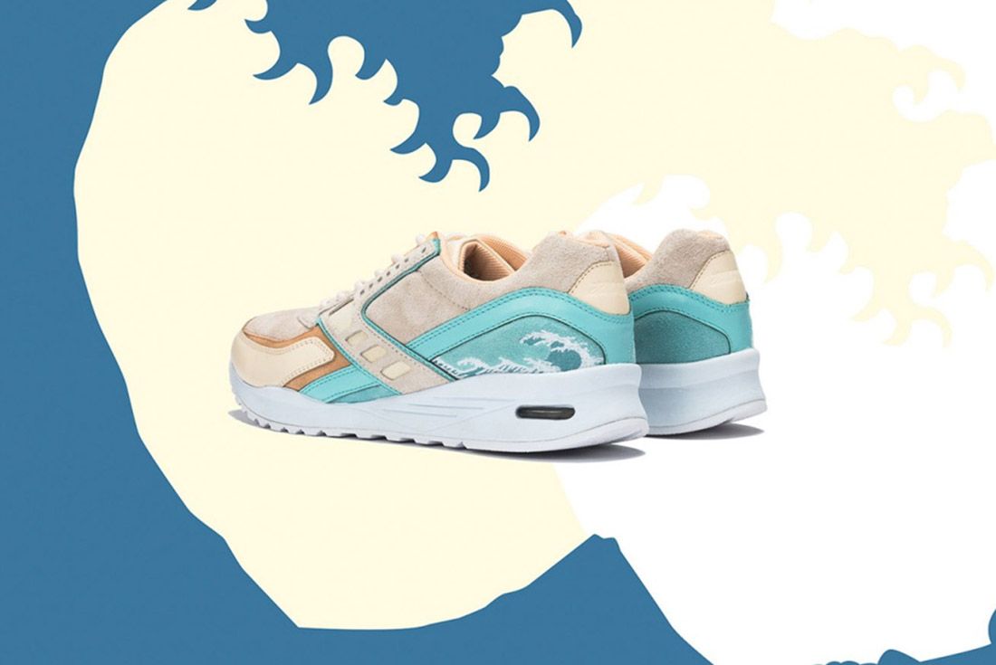 Pink Dolphin Brooks Regent Great Wave 4