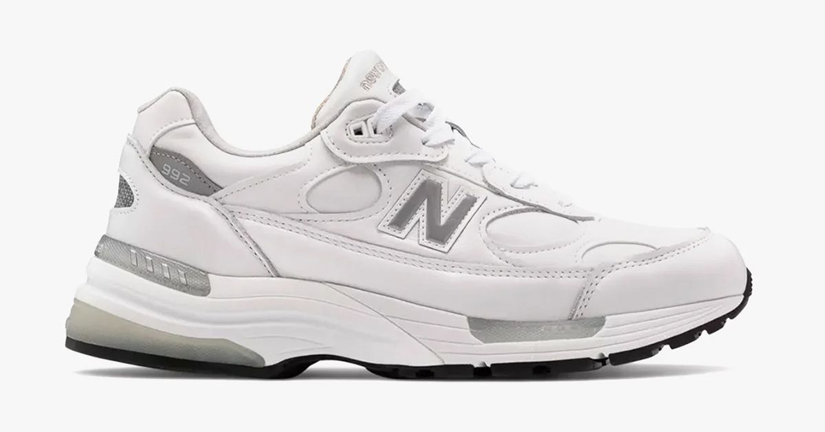 Release Info: New Balance 992 White Leather