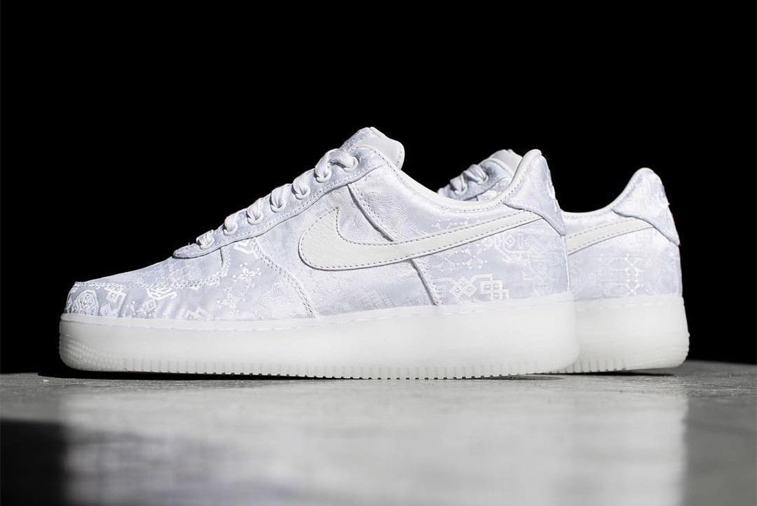 Clot X Nike Air Force 1 White On White 2018 Sneaker Freaker 3