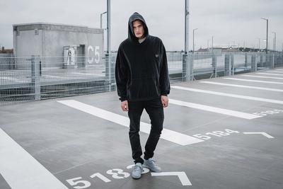 Adidas Yeezy Powerphase Grey On Foot Sneaker Freaker 8