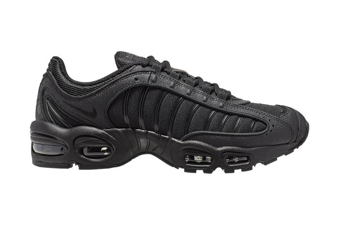 Nike Air Max Tailwind 4 Triple Black Release Date Lateral