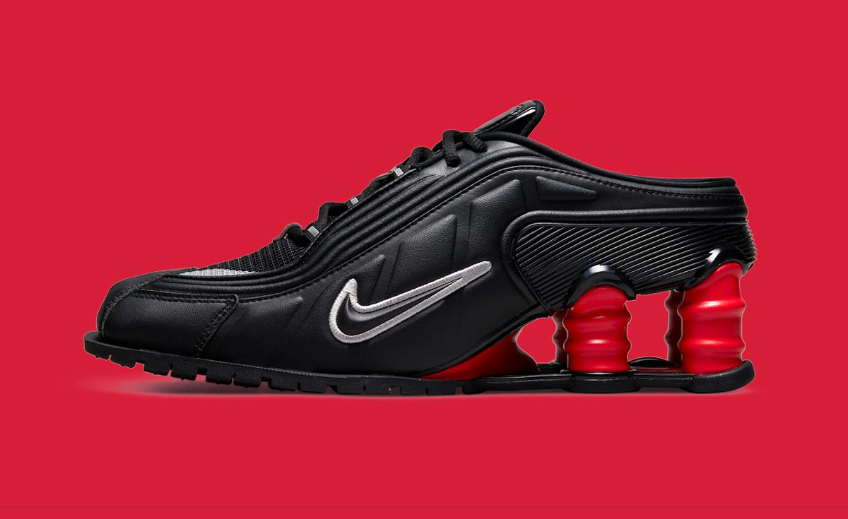 The Martine Rose x Nike Shox MR4 Mule is Dropping on SNKRS