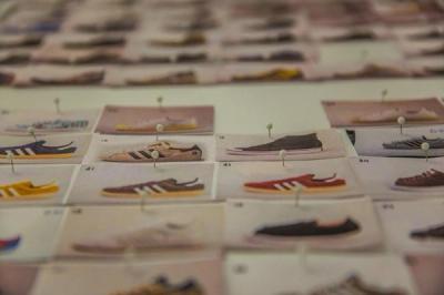Adidas Spezial Exhibition Pinboard