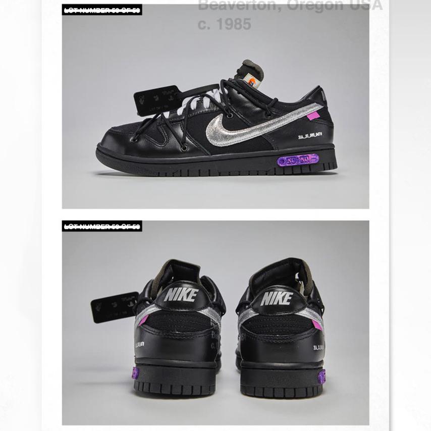 ‘The 50’ Off-White x Nike Dunk Low ‘Dear Summer’ official