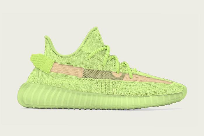 Adidas Yeezy Boost 350 V2 Glow Release Date Lateral Hero