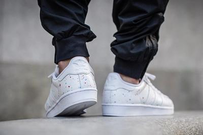 Adidas Superstar Speckled White Multi 1