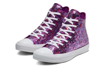 Converse Chuck Taylor All Star Sequin Violet 3