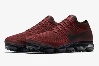 air vapor max black and red
