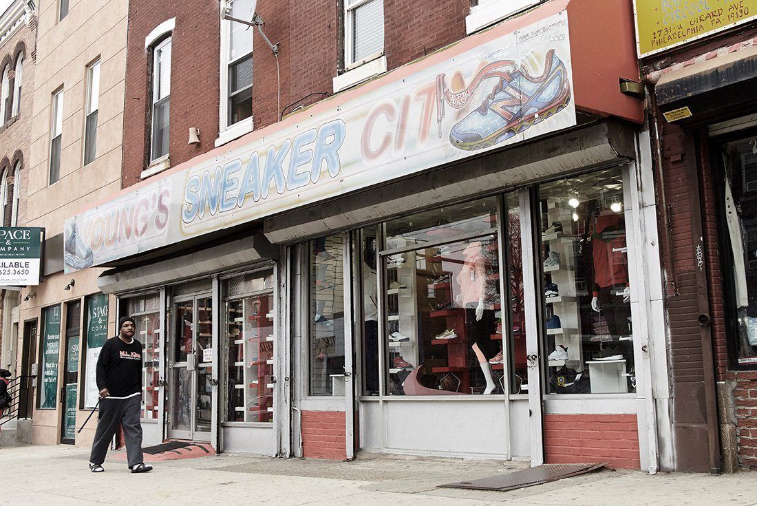 a sneaker city