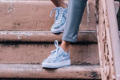 Air Force 1 Upstep Low Glass Slipper 3