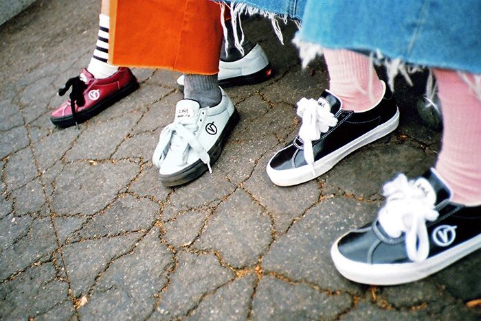 where s wally x girl x mademe unearth the 90s vans model sneaker freaker x girl x mademe unearth the 90s vans