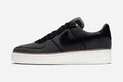 3X1 Nike Air Force 1 Low Denim Black Release Date Lateral