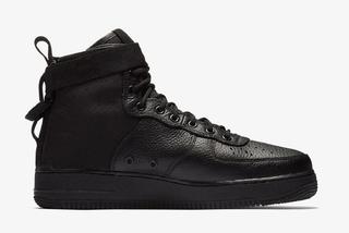 Nike's SF Air Force 1 Mid is Back in Black - Sneaker Freaker