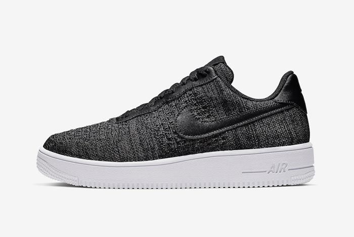 Nike Air Force 1 Flyknit 2.0 Doubles Down in Black and White - Sneaker ...