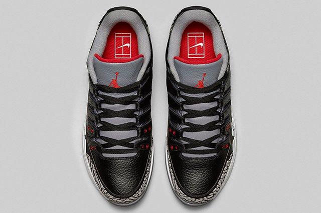Nike Zoom Vapor Aj3 (Black Cement) - Sneaker Freaker