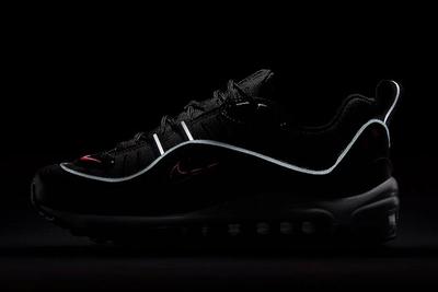 Nike Air Max 98 Black Pink Cn0140 001 Release Date 6 Reflective
