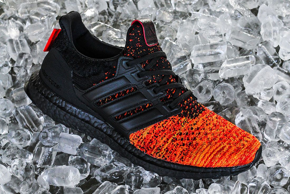 Game Of Thrones Ultra Boost Red Black Side 2