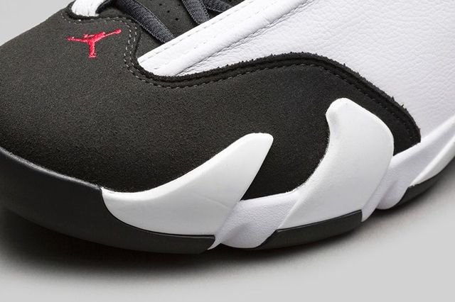 Air Jordan 14 White Black Og Retro Bump 3