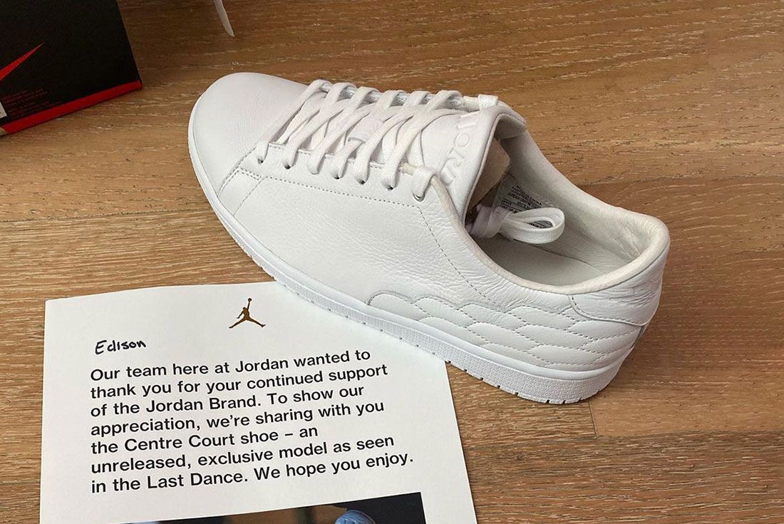 Edison Chen Jordan Brand Centre Court Unreleased Sample The Last Dance