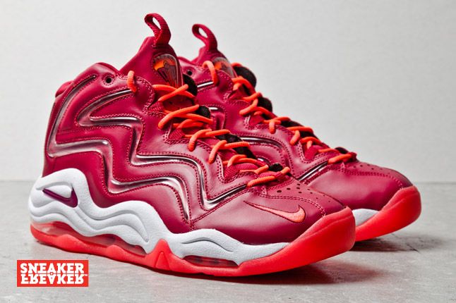 pippen red shoes