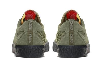 Ishod Wair Nike Sb Bruin Iso Olive Cn8827 300 Release Date Heel
