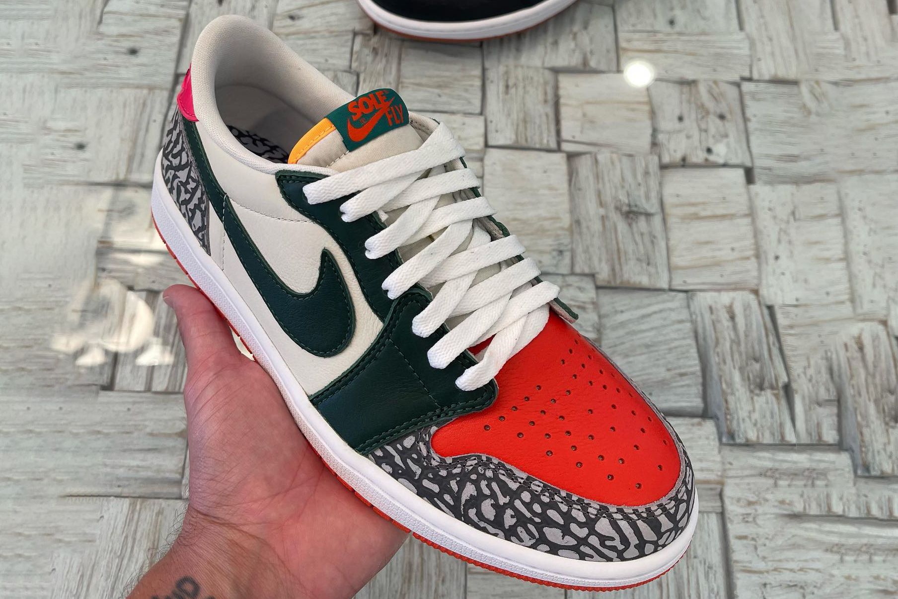 Solefly x Air Jordan 1 Low 'What the Solefly'