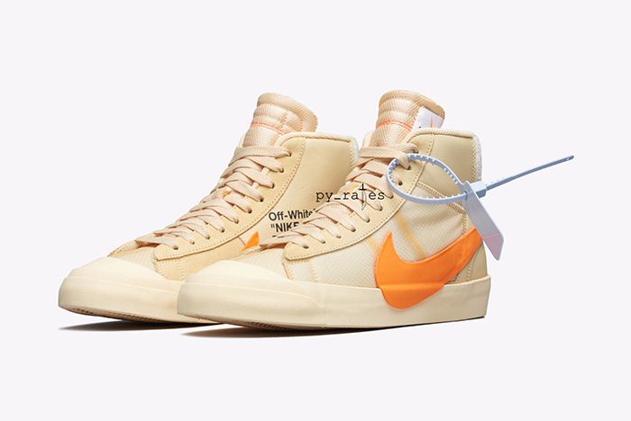 Official Pics of the New Off-White x Nike Blazer Mids Surface 