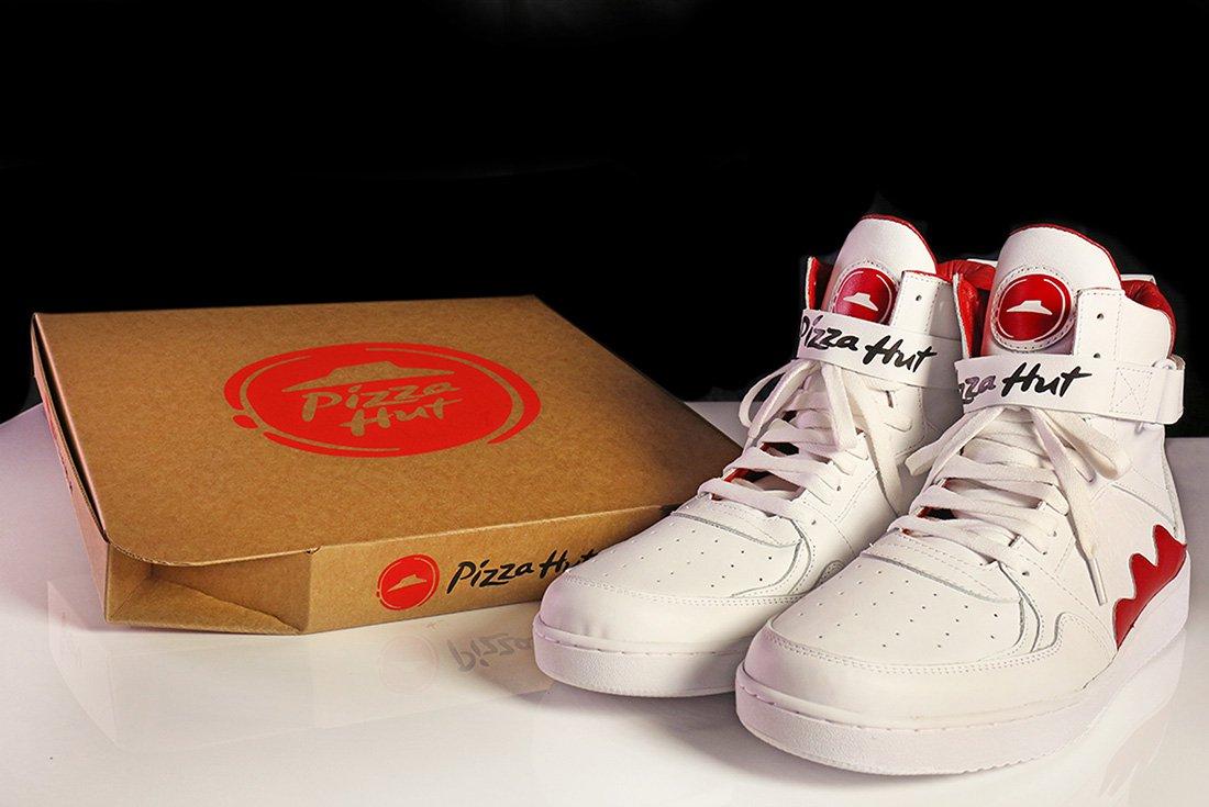 RARE! GRANT HILL PIZZA HUT PIE TOPS SHOES SIZE 14 LIMITED AMOUNT MARCH  MADNESS | eBay