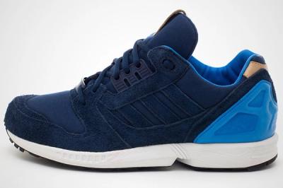 Adidas Zx 8000 Navy Blue Profile Outside 1