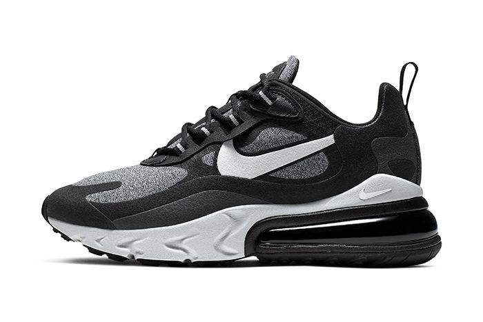 Nike Air Max 270 React Black Release Date Lateral