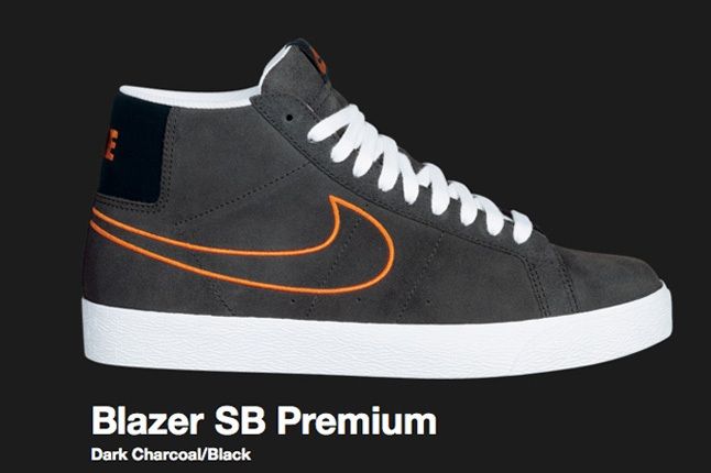 Nike Dark Charcoal Blazer Sb 2009 2